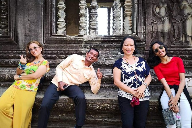 Private sunrise 'small tour' of Angkor Wat with car or van & Guide - Angkor Thom and Bayon: The South Gate and the Big Finish