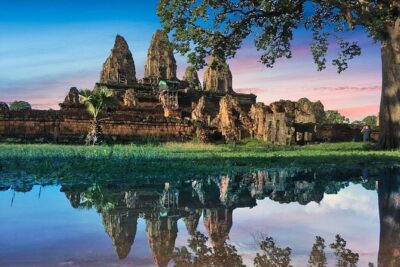 Private Tours Angkor Wat For 3 Days - Day 2: Banteay Srei pink carvings, then Neak Pean and Pre Rup scenery