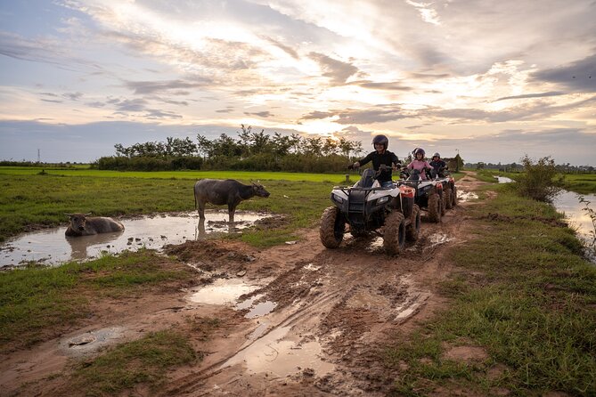 Quad Bike Ride Explore Local Villages - Pearang Road and the sunset rice paddies: the best part for photos and calm