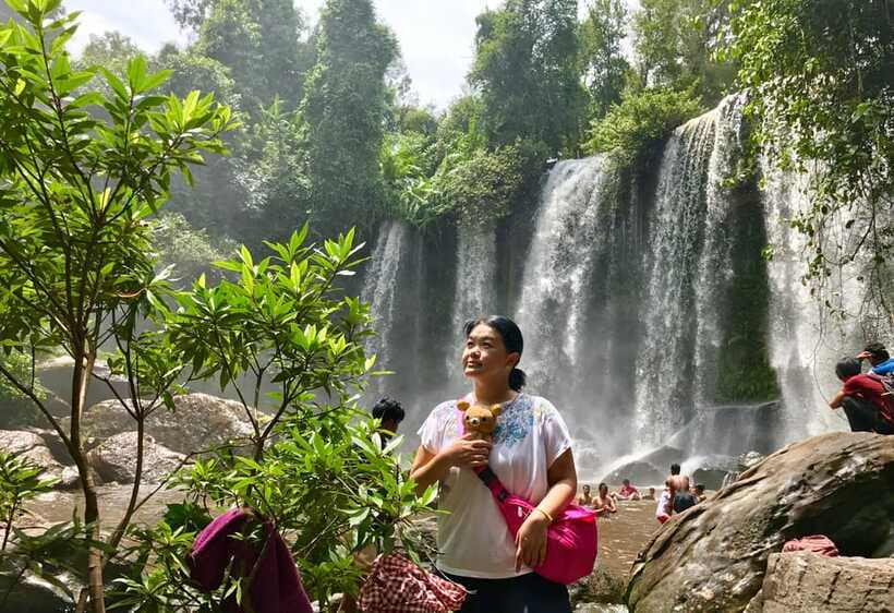 Shared tour: Kulen Mountain & Waterfalls - Small group - Palm Sugar Village and Siem Reap’s Biggest Local Market