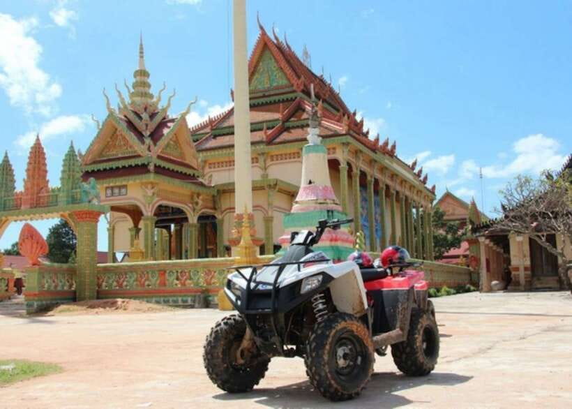 Siem Reap: 4-Hour Countryside Quad Bike Tour - The local market stop and leather carving you can actually watch