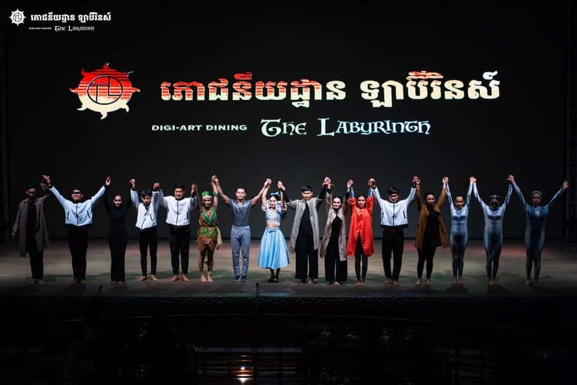 Siem Reap: A Spectacular Show with Optional Dinner - Entering The Labyrinth’s ruin-styled world