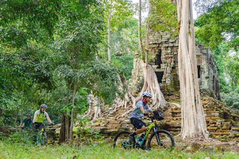 Siem Reap: Angkor Sunset Bike & Boat Tour /E-Bike Available - Key takeaways before you go
