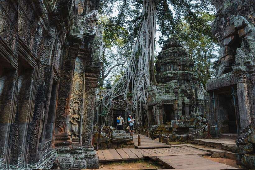 Siem Reap: Angkor Wat Small-Group Full Day Tour and Sunset - Ta Prohm: where nature and stone share the same frame