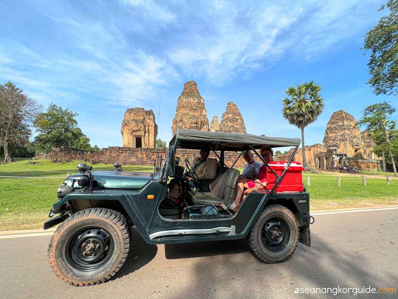 Siem Reap: Angkor Wat Sunrise and Market Tour by Jeep - The Royal Bath and the Way the Route Sets You Up