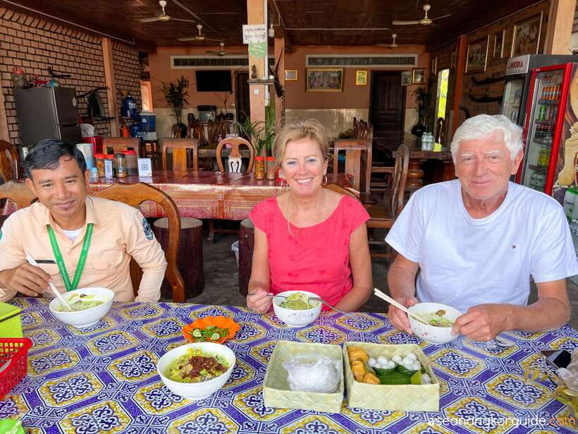 Siem Reap: Angkor Wat Sunrise and Market Tour by Jeep - Cambodian Breakfast Stop: Khmer Noodle Soup and Real Desserts