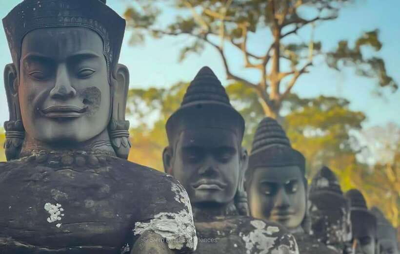 Siem Reap: Angkor Wat Sunrise or Sunset Guided Tour - Ta Prohm: jungle roots, breakfast break, and a more personal feel