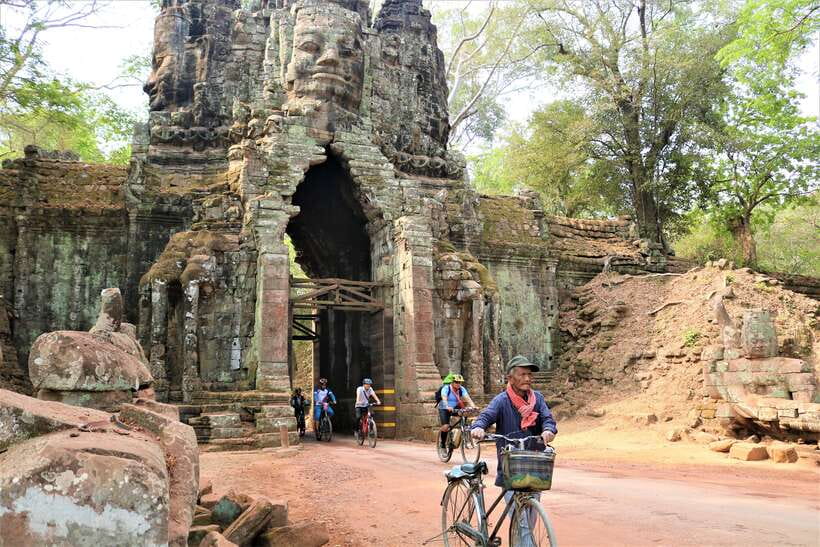 Siem Reap: Bike Rental - What your day looks like: river backroads to Angkor Wat, then Angkor Thom