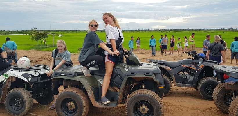 Siem Reap: Countryside Quad Bike Sunset Adventure - Safety briefing plus a real test run mindset