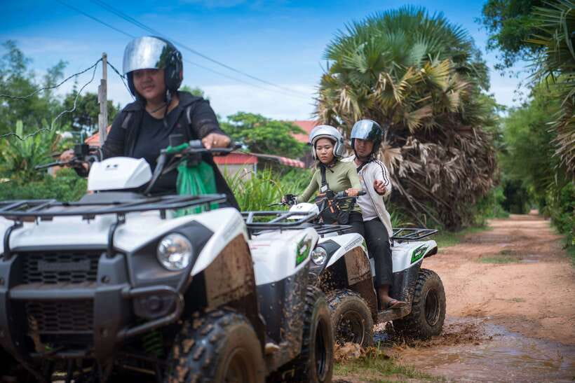 Siem Reap: Countryside Quad Bike Sunset Adventure - Off-road countryside riding: the Polaris time that counts