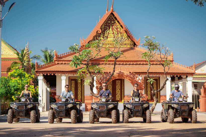 Siem Reap: Countryside Quad Bike Sunset Adventure - Village life stops and photo moments you’ll actually remember