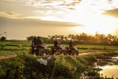 Siem Reap Countryside Quad Biking Tour - Wat Po Banteaychey and the quiet roads around Siem Reap
