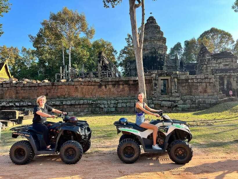 Siem Reap: Countryside Quad Tour - The 1.5-Hour Version: Buddhist Monastery + Countryside Reset