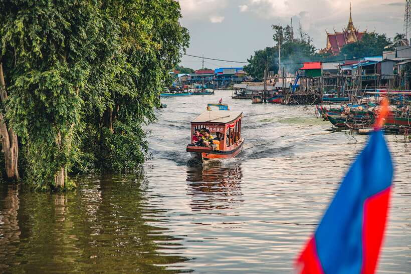 Siem Reap: Floating Village and Sunset Private Boat Tour - Pickup from Siem Reap: Countryside First, Then the Lake