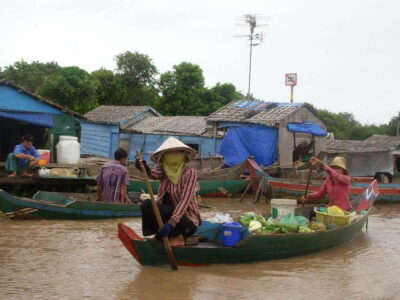 Siem Reap: Floating Village Tour - Getting there: free pickup, air-conditioned rides, and a lotus farm stop