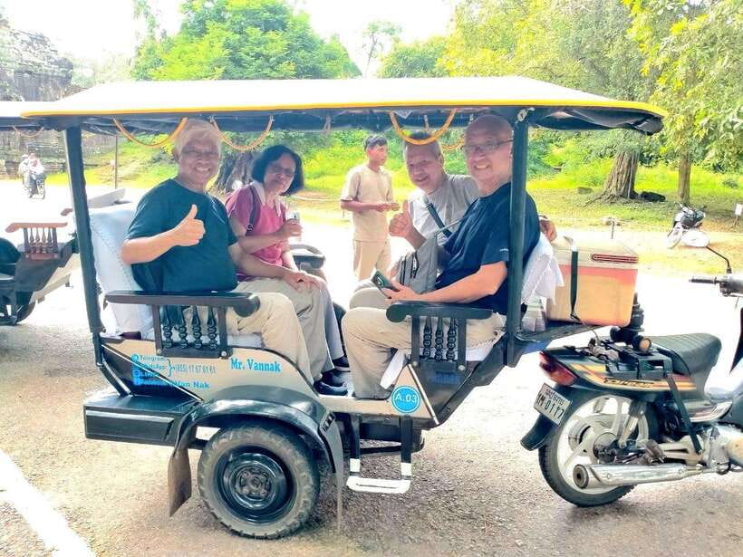 Siem Reap: Grand Circle Temples Tour With Private Tuk-Tuk - Price and value: $26 for a private group up to 2