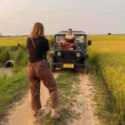 Siem Reap: Guided Countryside Sunset Tour by Jeep - The route in plain English: pickup, village stops, and the pagoda