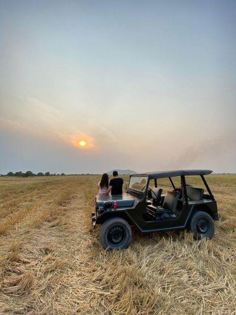 Siem Reap: Guided Countryside Sunset Tour by Jeep - Jeep comfort and the private-group advantage