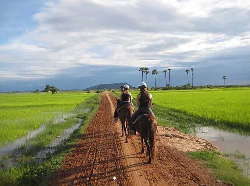 Siem Reap Happy Horse Riding Free Pick-up & Drop-off - Transfers by tuk-tuk: easy start, easy finish