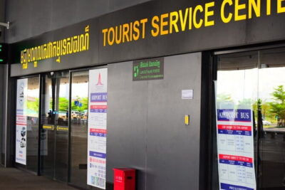Siem Reap International Airport Shared Shuttle Bus Transfer - Pickup in Siem Reap town: 7 Makara Road, one stop only