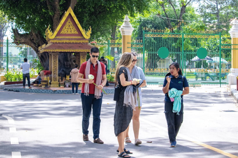 Siem Reap: Khmer Water Blessing by Monk and Lotus Farm Visit - Lotus Silk Farm & Shop: why lotus flowers are more than pretty