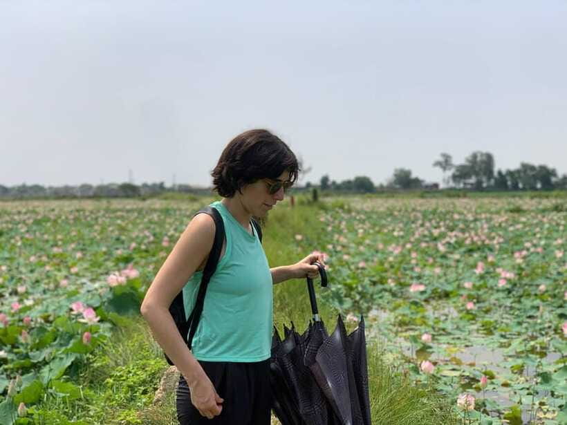 Siem Reap: Khmer Water Blessing by Monk and Lotus Farm Visit - The monk blessing and the red ritual bracelet