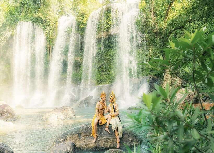 Siem Reap: Kulen Waterfalls and Banteay Srei Tour - Preah Dak photo stop: a short stretch, not a full detour