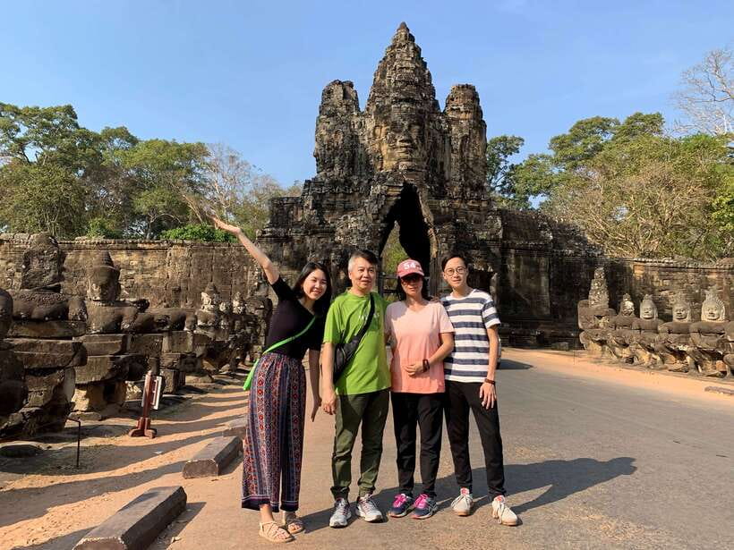 Siem Reap: Private Tour of Angkor Complex - The Terrace of the Elephants and the Leper King: Stone Stories You Can Read