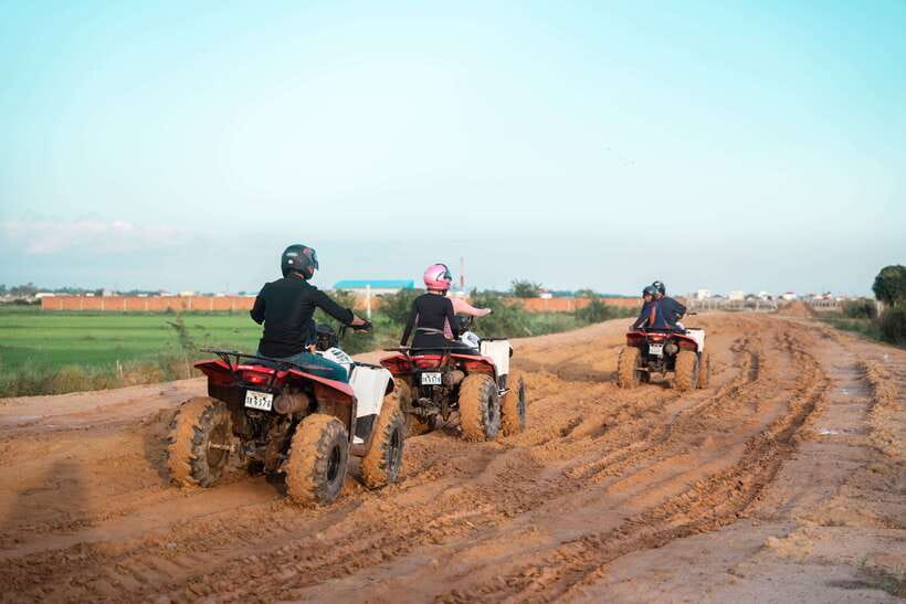Siem Reap: Quad Bike Tour of Local Villages - Water Buffalo and Farm Wildlife Along the Route