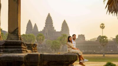 Siem Reap Temple Tour 2-Day with Sunrise/Sunset - Day 1: Ta Prohm, Angkor Wat at dawn, then Angkor Thom’s stone faces