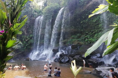 Siem Reap to Phnom Kulen: Waterfalls & 1000 Lingas Tour - River of a Thousand Lingas: what you’re really seeing