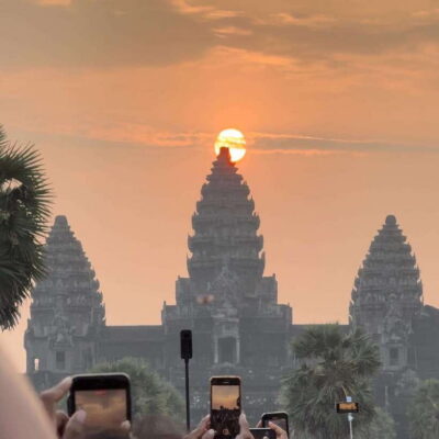 Sunrise at Angkor Wat Temple: 3-Hour Private Tour - Hotel pickup to temple gates: a smooth, private morning