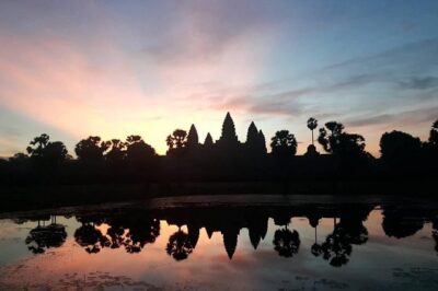 Sunrise Small Group Tour to Angkor Wat Temple - South Gate to Bayon: the faces and the city feel