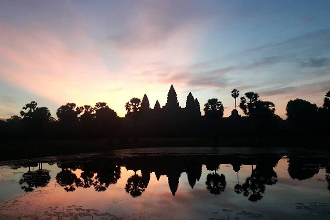 Sunrise Small Group Tour to Angkor Wat Temple - South Gate to Bayon: the faces and the city feel