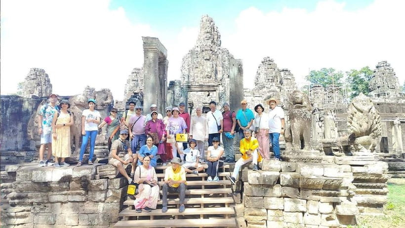 Ultimate Sunrise to Angkor Wat, Angkor Thom and Bayon Temple - A/C comfort, water, and the guide names that make a difference