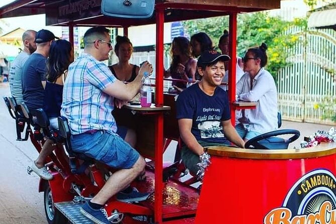Unlimited Drinks! Pre-Game Session - 1 Hour - How the Bar Cycle ride actually feels: pedaling optional, music intentional