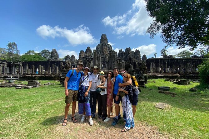 Unveiling Angkor Wat Sunrise, Bayon, Ta Prohm In Small Group Tour - Bayon Temple in the heart of Angkor Thom