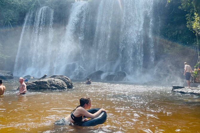 Unveiling the Mystical Beauty of Phnom Kulen National Park - Phnom Kulen Waterfall: Swim Time in a Jungle Setting
